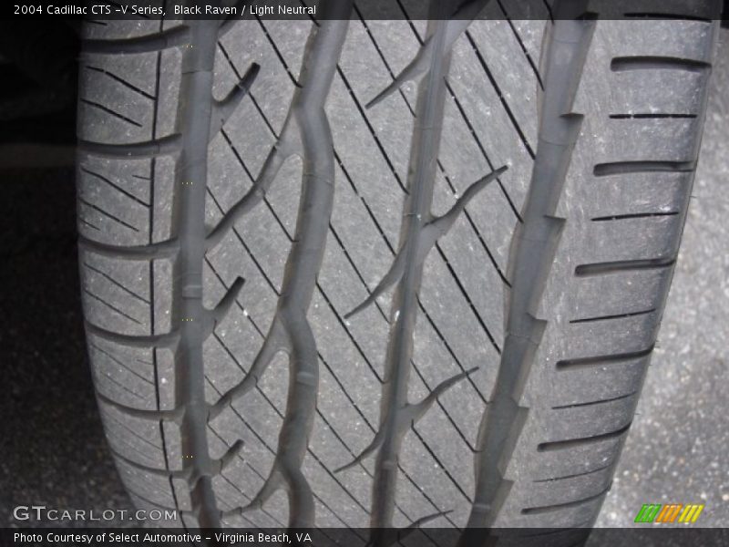 Black Raven / Light Neutral 2004 Cadillac CTS -V Series