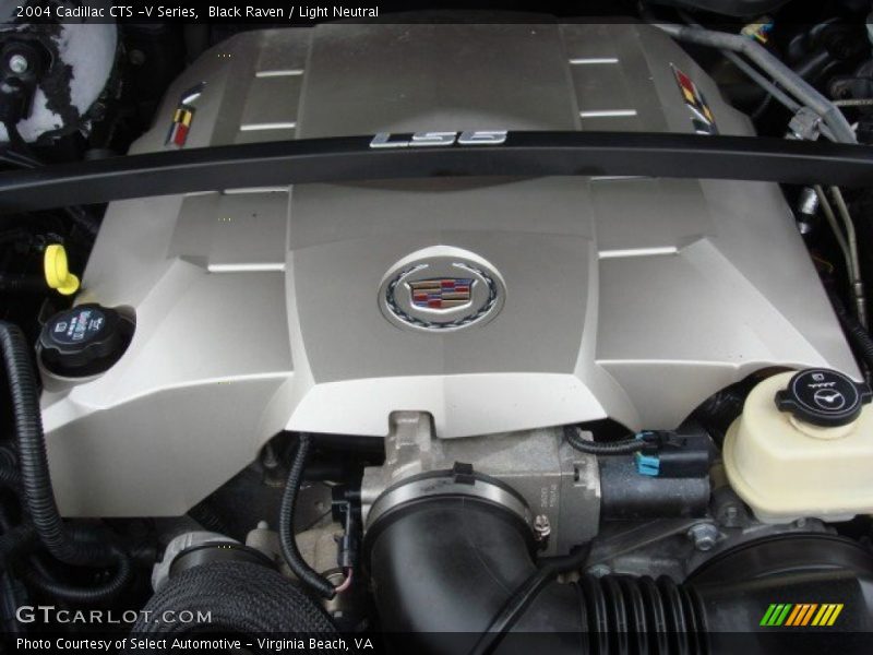 Black Raven / Light Neutral 2004 Cadillac CTS -V Series