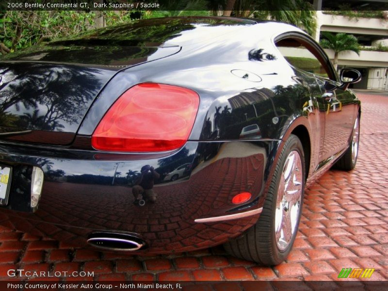Dark Sapphire / Saddle 2006 Bentley Continental GT