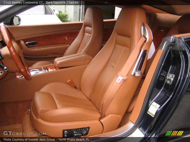 Front Seat of 2006 Continental GT 