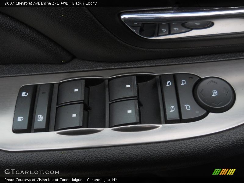 Black / Ebony 2007 Chevrolet Avalanche Z71 4WD