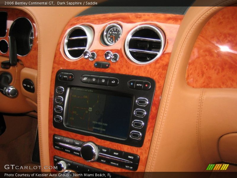 Controls of 2006 Continental GT 