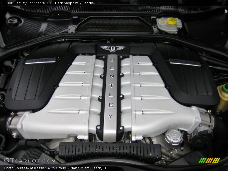  2006 Continental GT  Engine - 6.0L Twin-Turbocharged DOHC 48V VVT W12