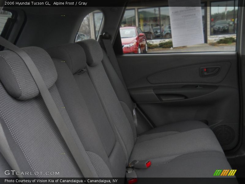 Alpine Frost / Gray 2006 Hyundai Tucson GL