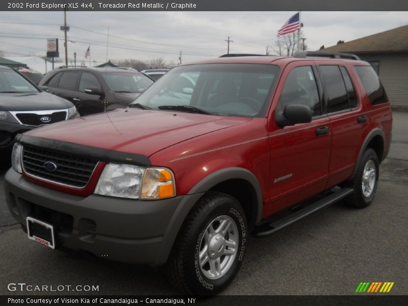 Toreador Red Metallic / Graphite 2002 Ford Explorer XLS 4x4
