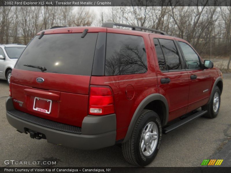 Toreador Red Metallic / Graphite 2002 Ford Explorer XLS 4x4
