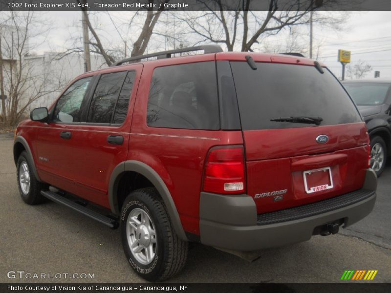 Toreador Red Metallic / Graphite 2002 Ford Explorer XLS 4x4