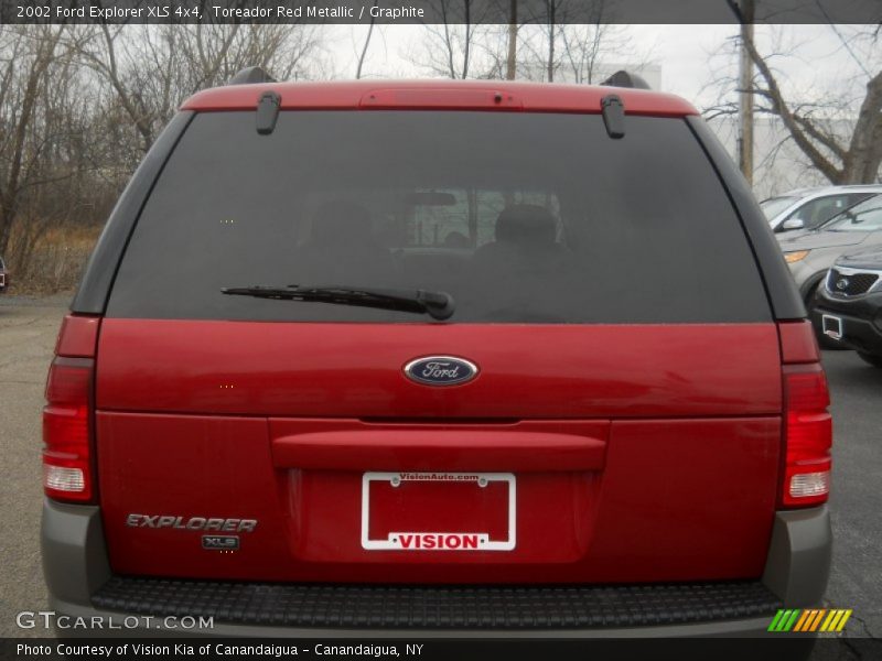 Toreador Red Metallic / Graphite 2002 Ford Explorer XLS 4x4