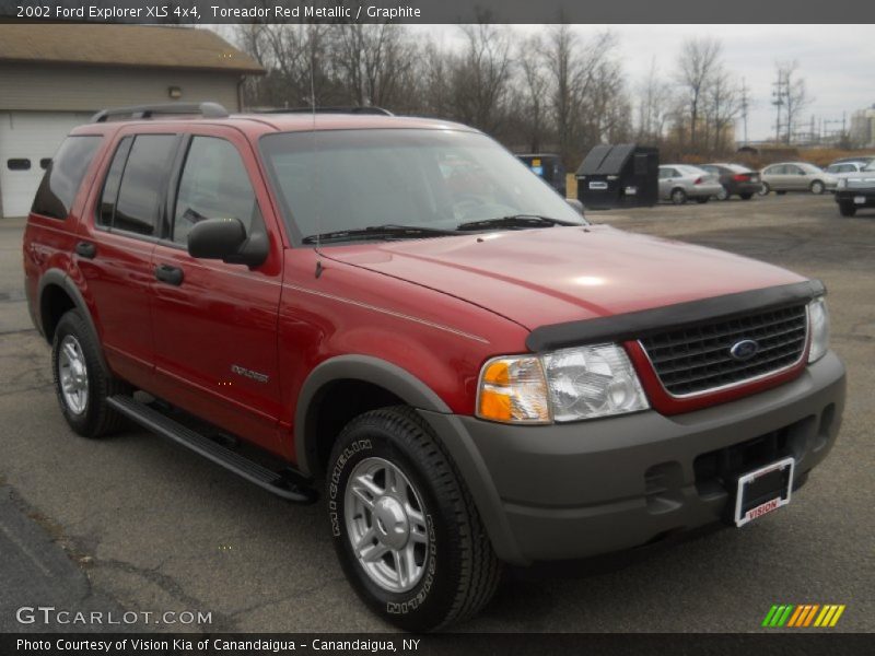 Toreador Red Metallic / Graphite 2002 Ford Explorer XLS 4x4