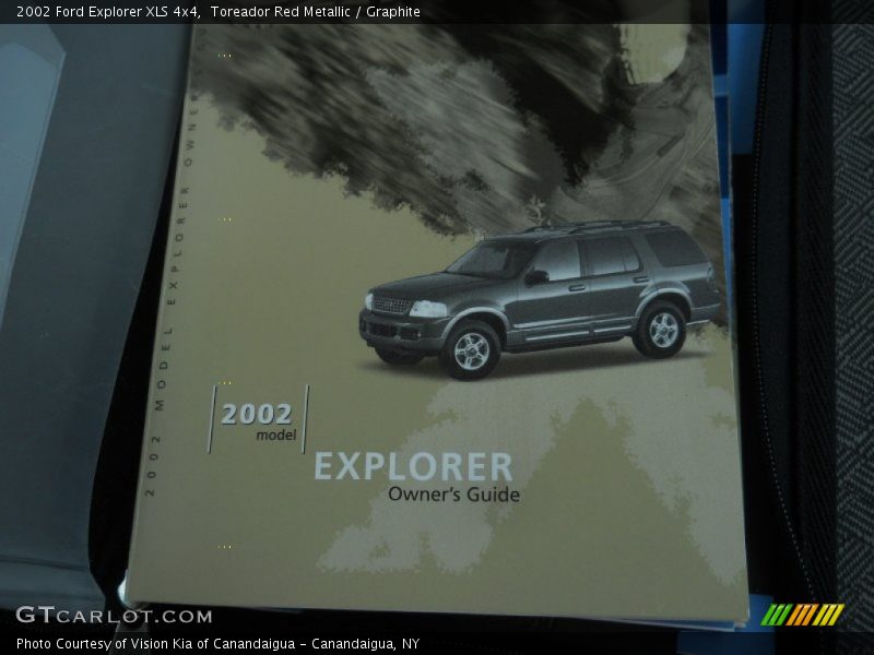 Toreador Red Metallic / Graphite 2002 Ford Explorer XLS 4x4