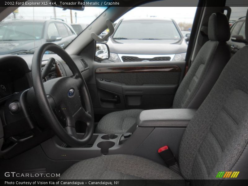 Toreador Red Metallic / Graphite 2002 Ford Explorer XLS 4x4