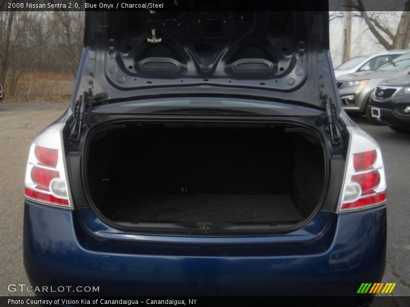 Blue Onyx / Charcoal/Steel 2008 Nissan Sentra 2.0