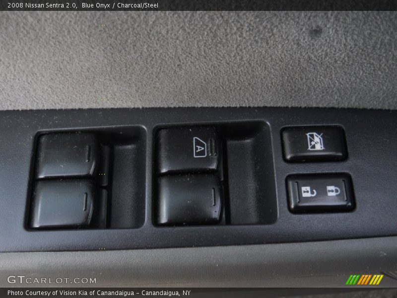 Blue Onyx / Charcoal/Steel 2008 Nissan Sentra 2.0