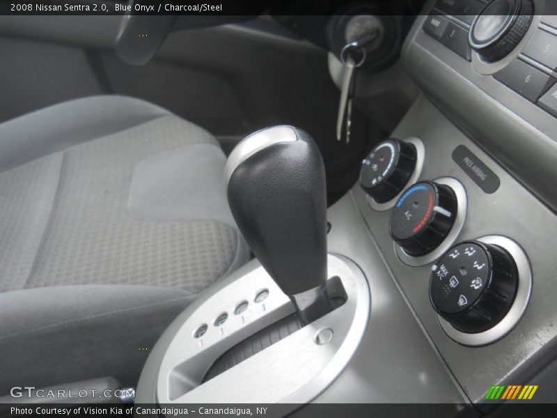 Blue Onyx / Charcoal/Steel 2008 Nissan Sentra 2.0