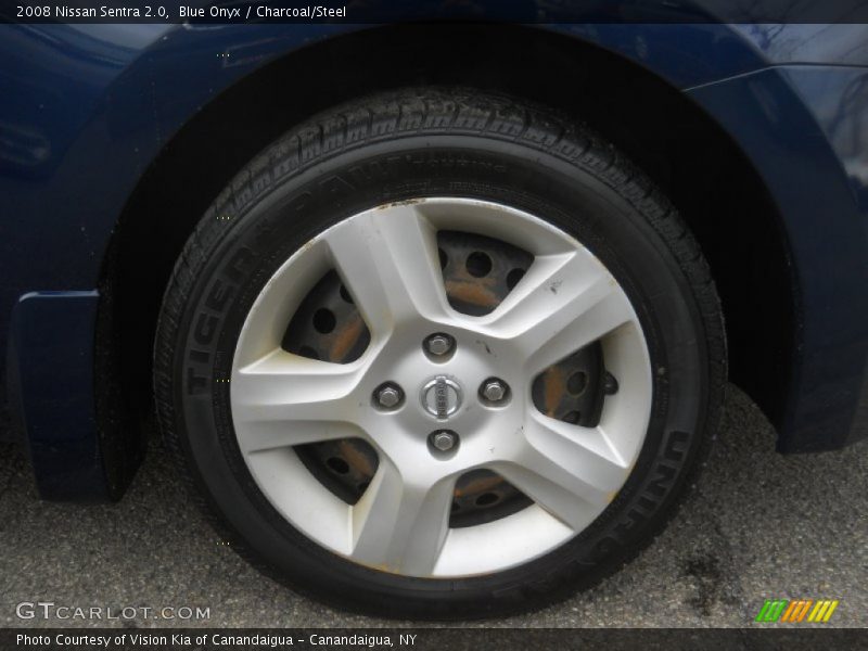 Blue Onyx / Charcoal/Steel 2008 Nissan Sentra 2.0