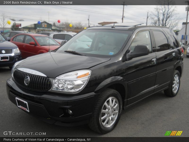 Black Onyx / Neutral 2006 Buick Rendezvous CX