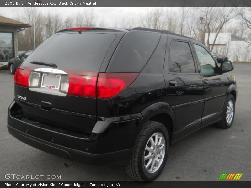 Black Onyx / Neutral 2006 Buick Rendezvous CX