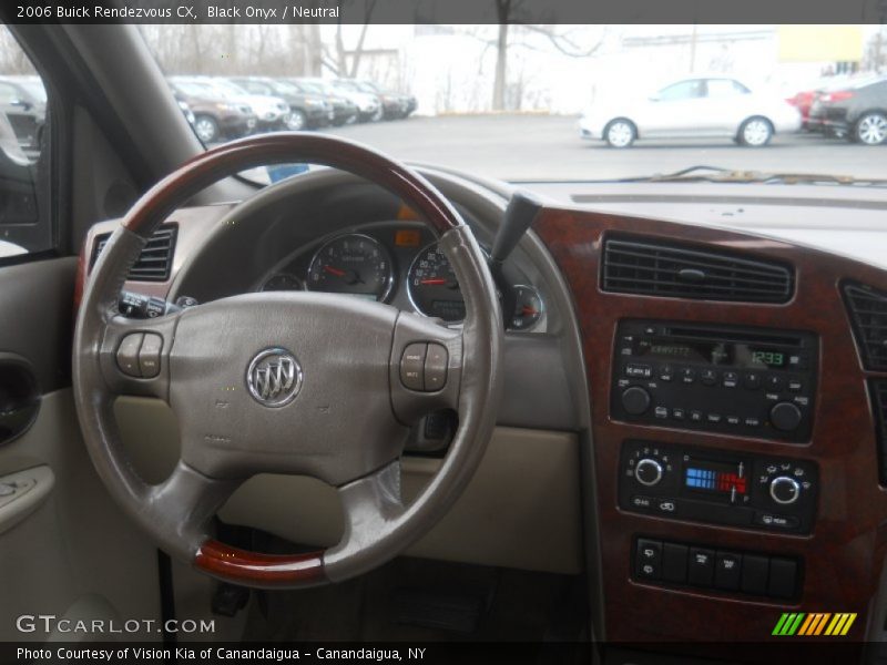 Black Onyx / Neutral 2006 Buick Rendezvous CX