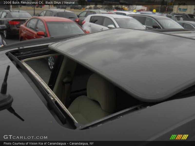 Black Onyx / Neutral 2006 Buick Rendezvous CX
