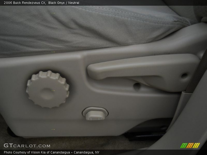 Black Onyx / Neutral 2006 Buick Rendezvous CX