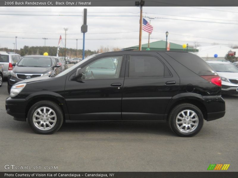 Black Onyx / Neutral 2006 Buick Rendezvous CX