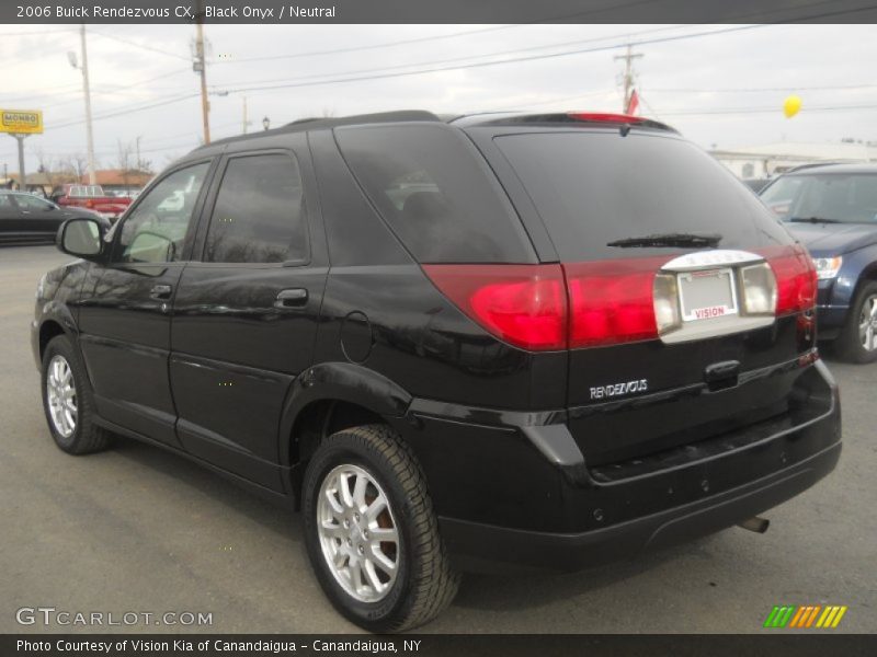 Black Onyx / Neutral 2006 Buick Rendezvous CX