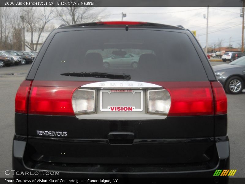 Black Onyx / Neutral 2006 Buick Rendezvous CX