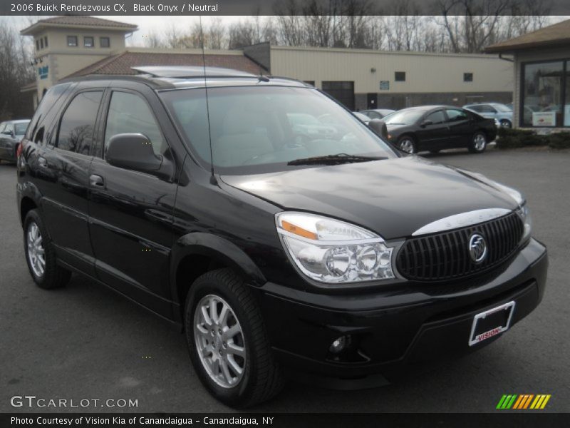 Black Onyx / Neutral 2006 Buick Rendezvous CX