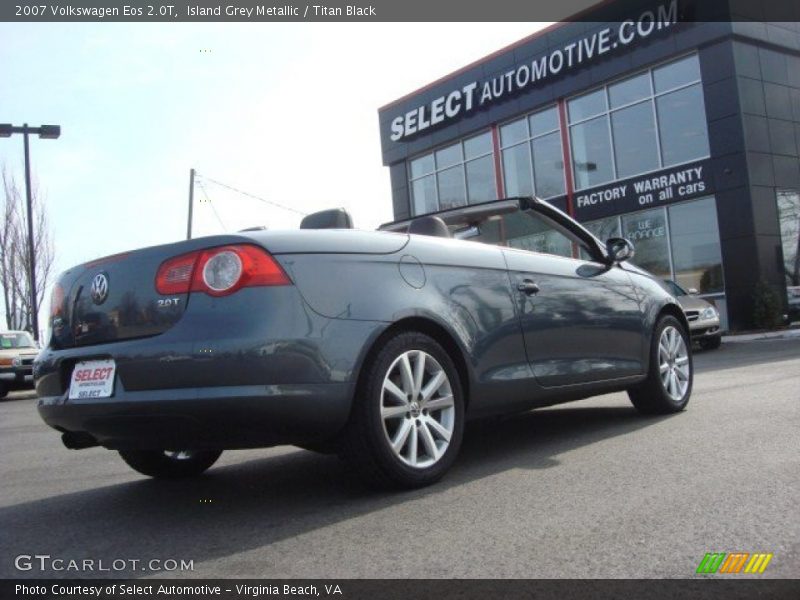 Island Grey Metallic / Titan Black 2007 Volkswagen Eos 2.0T