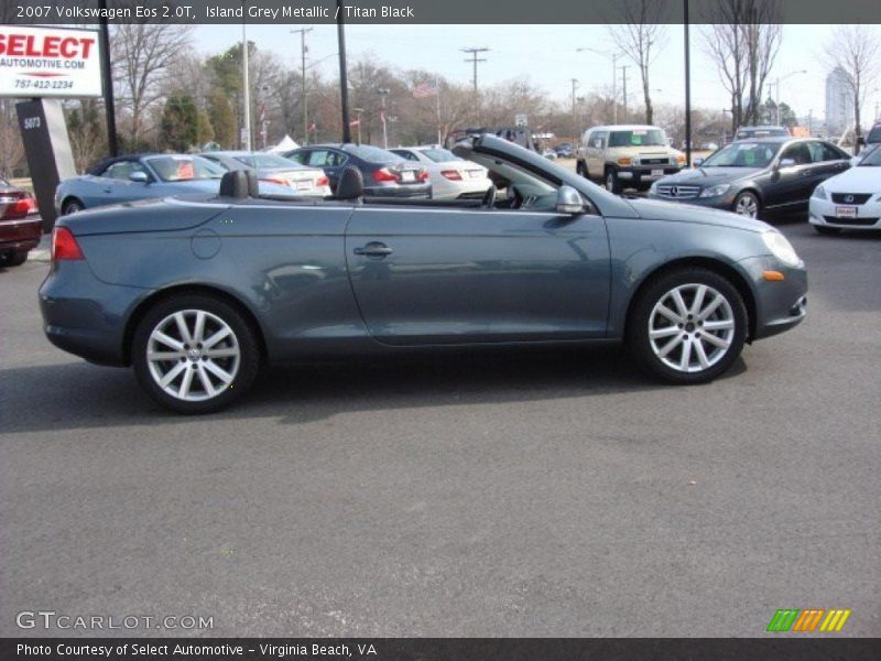 Island Grey Metallic / Titan Black 2007 Volkswagen Eos 2.0T