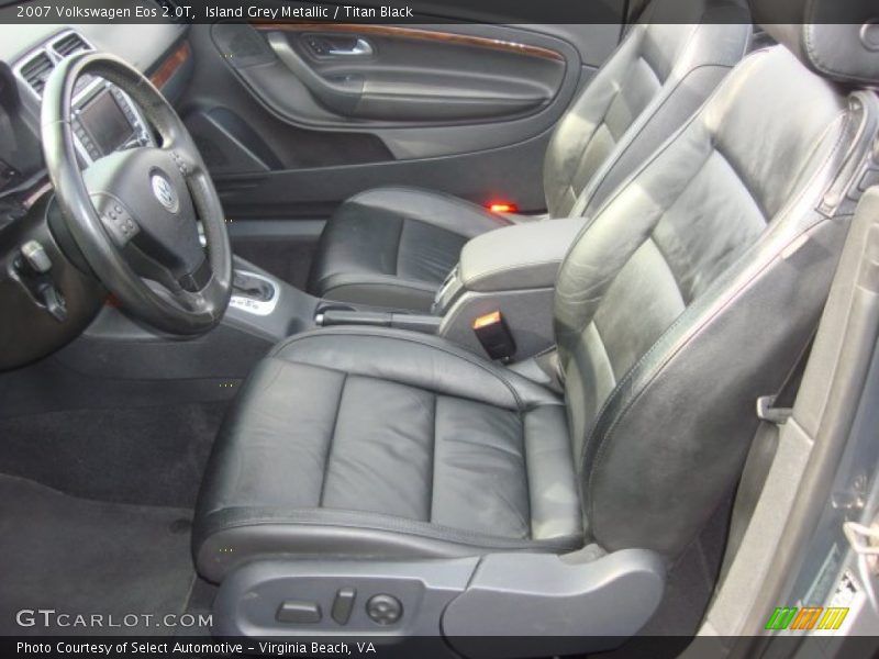 Island Grey Metallic / Titan Black 2007 Volkswagen Eos 2.0T