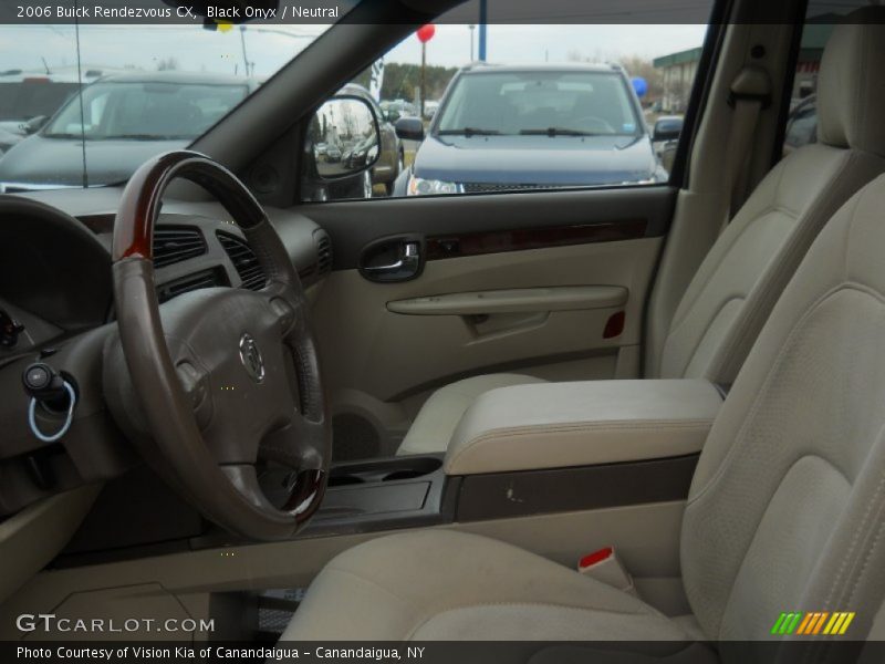 Black Onyx / Neutral 2006 Buick Rendezvous CX