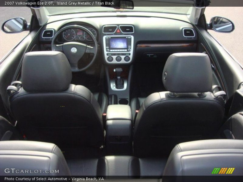 Island Grey Metallic / Titan Black 2007 Volkswagen Eos 2.0T