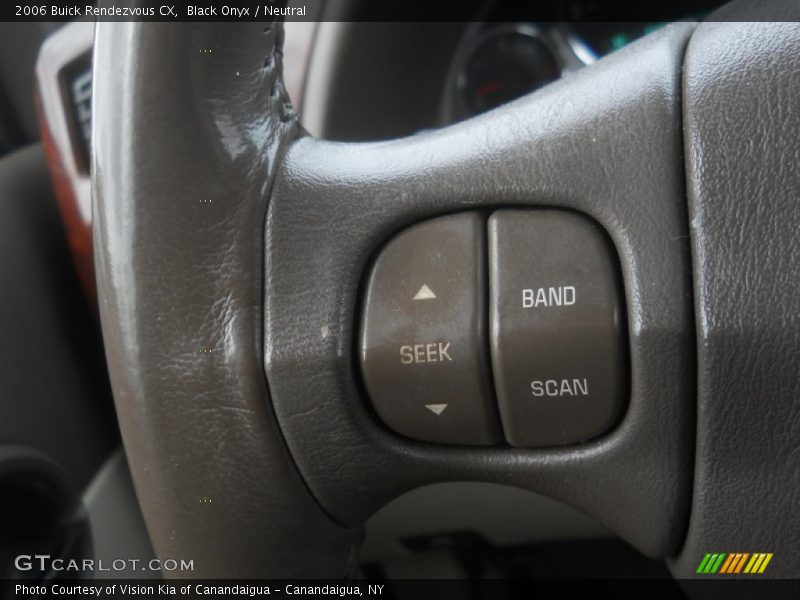 Black Onyx / Neutral 2006 Buick Rendezvous CX