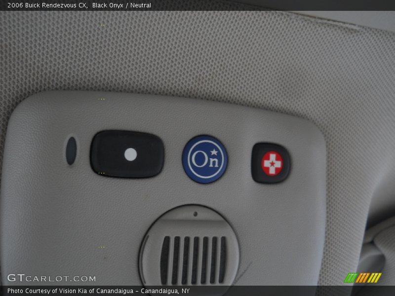 Black Onyx / Neutral 2006 Buick Rendezvous CX