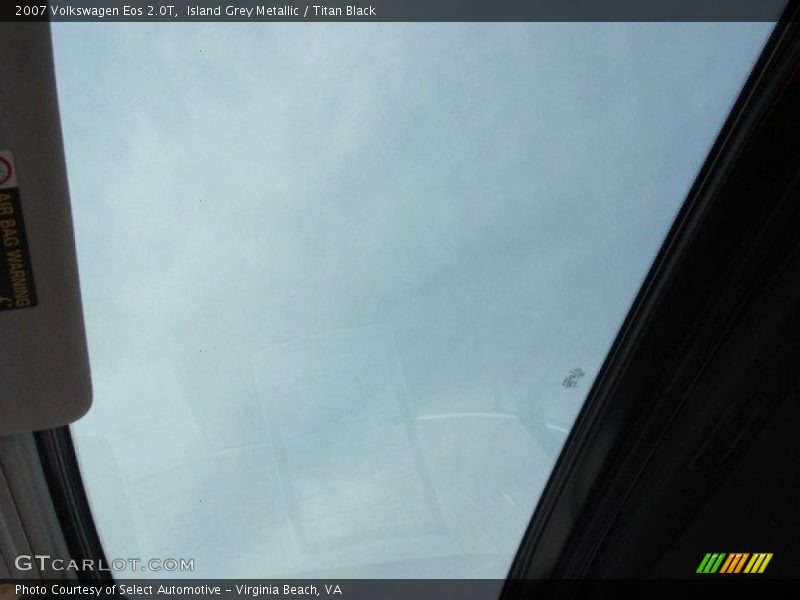Island Grey Metallic / Titan Black 2007 Volkswagen Eos 2.0T