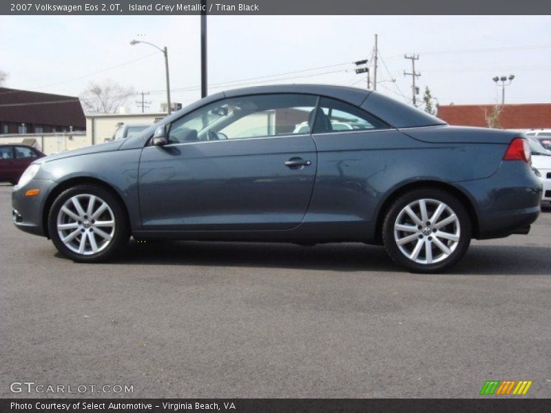 Island Grey Metallic / Titan Black 2007 Volkswagen Eos 2.0T