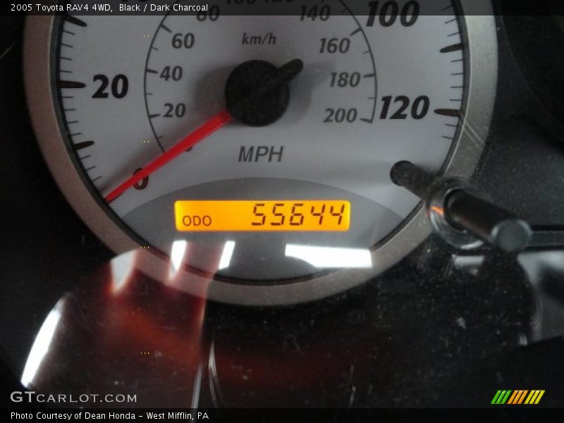 Black / Dark Charcoal 2005 Toyota RAV4 4WD