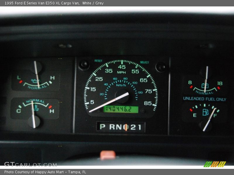  1995 E Series Van E350 XL Cargo Van E350 XL Cargo Van Gauges