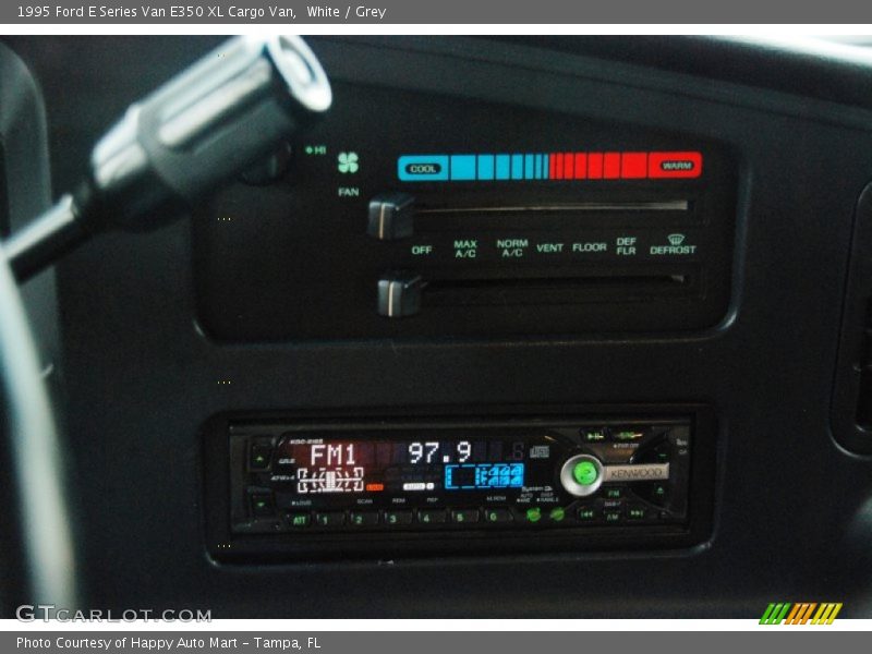 White / Grey 1995 Ford E Series Van E350 XL Cargo Van