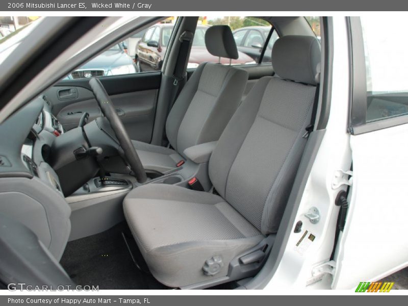 Wicked White / Gray 2006 Mitsubishi Lancer ES