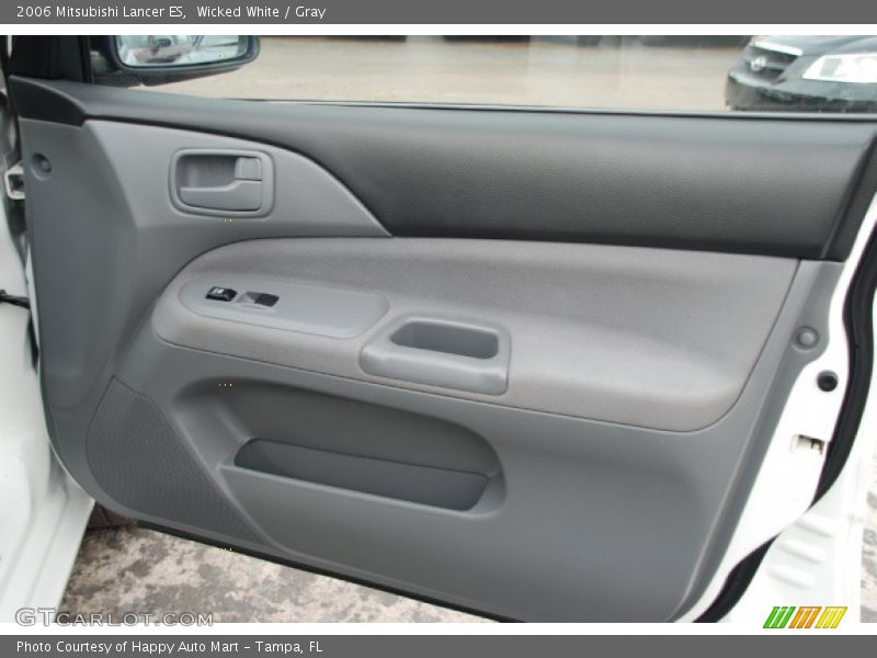 Wicked White / Gray 2006 Mitsubishi Lancer ES