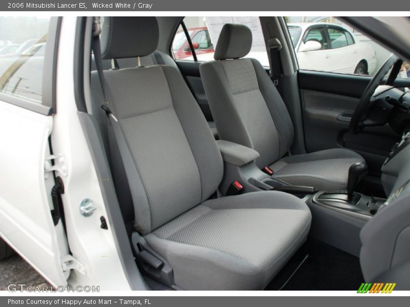 Wicked White / Gray 2006 Mitsubishi Lancer ES