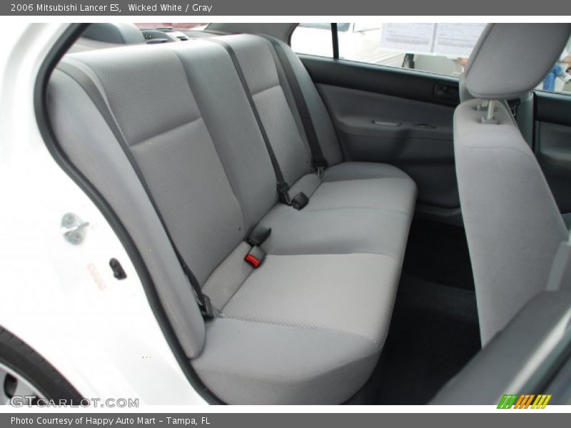 Wicked White / Gray 2006 Mitsubishi Lancer ES