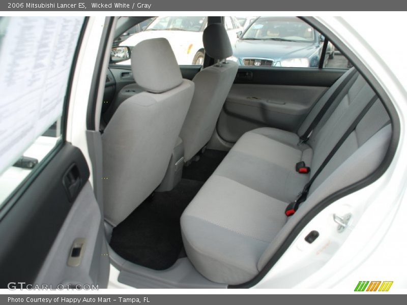 Wicked White / Gray 2006 Mitsubishi Lancer ES