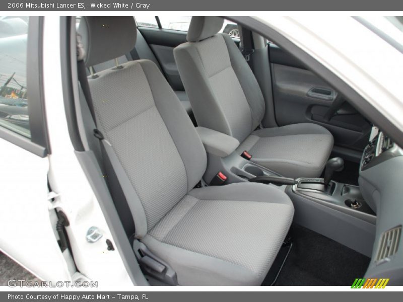 Wicked White / Gray 2006 Mitsubishi Lancer ES