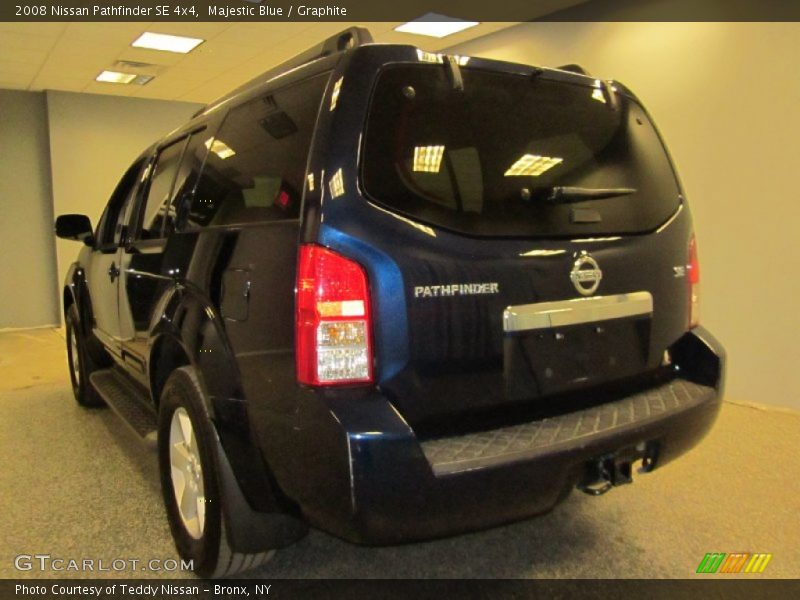 Majestic Blue / Graphite 2008 Nissan Pathfinder SE 4x4