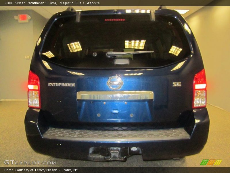 Majestic Blue / Graphite 2008 Nissan Pathfinder SE 4x4