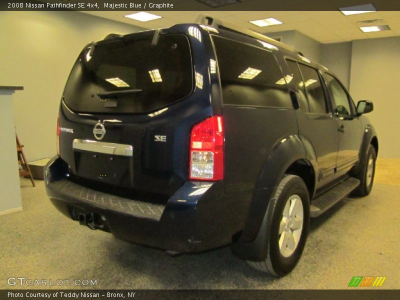 Majestic Blue / Graphite 2008 Nissan Pathfinder SE 4x4