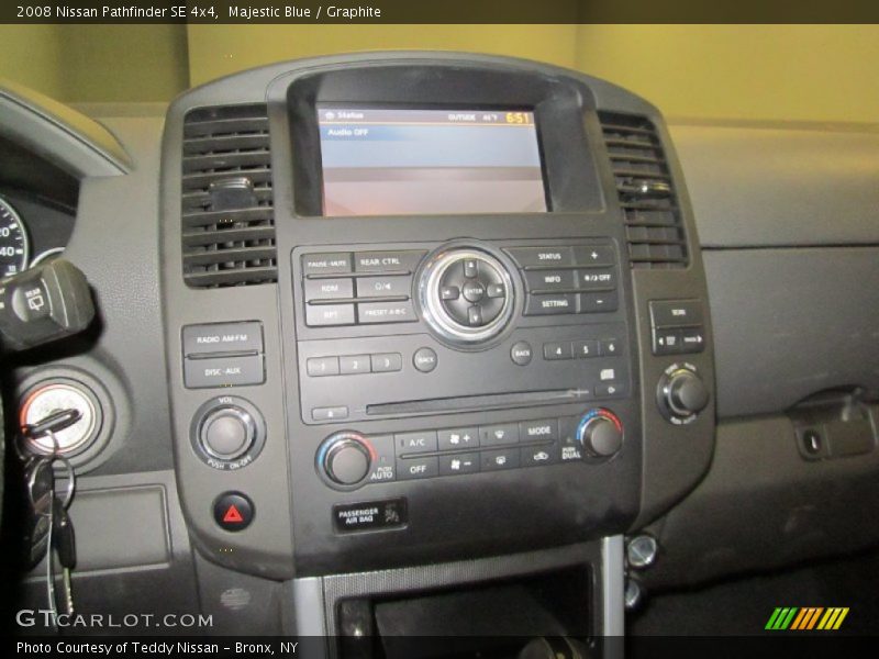 Majestic Blue / Graphite 2008 Nissan Pathfinder SE 4x4
